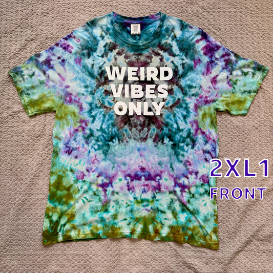 Weird Vibes Only Tie Dye 2X-Large (1)