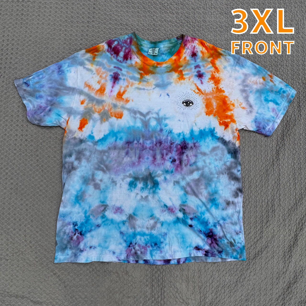 Support Your Local Psy Op Tie Dye 3X-Large