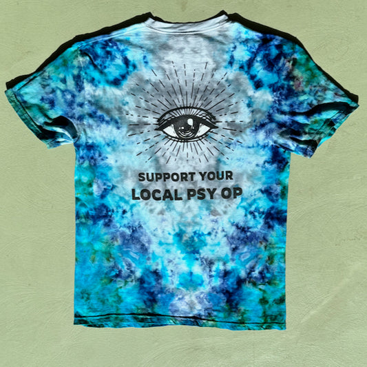Support Your Local Psy Op Rorschach Dye Large