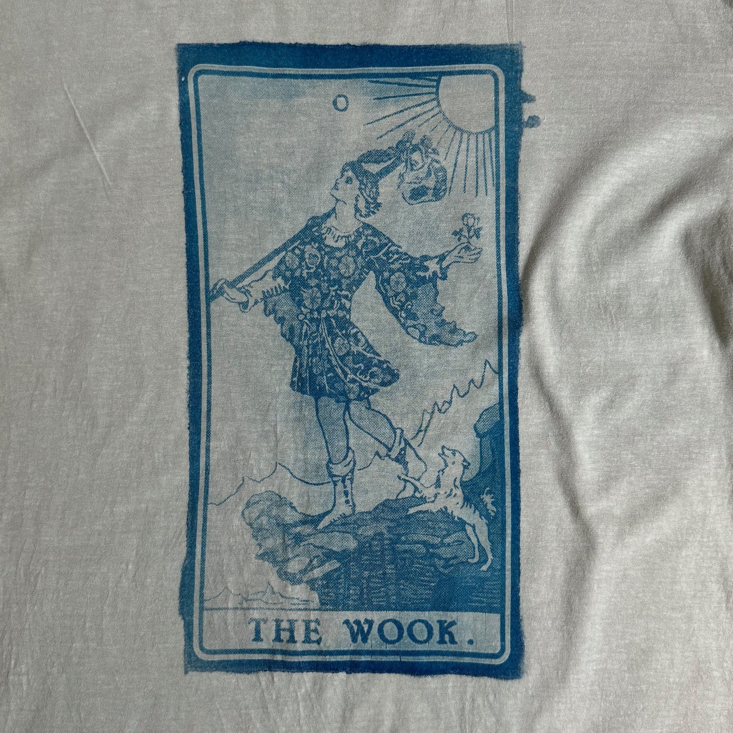 The Wook Tarot Cyanotype T-Shirt XXL