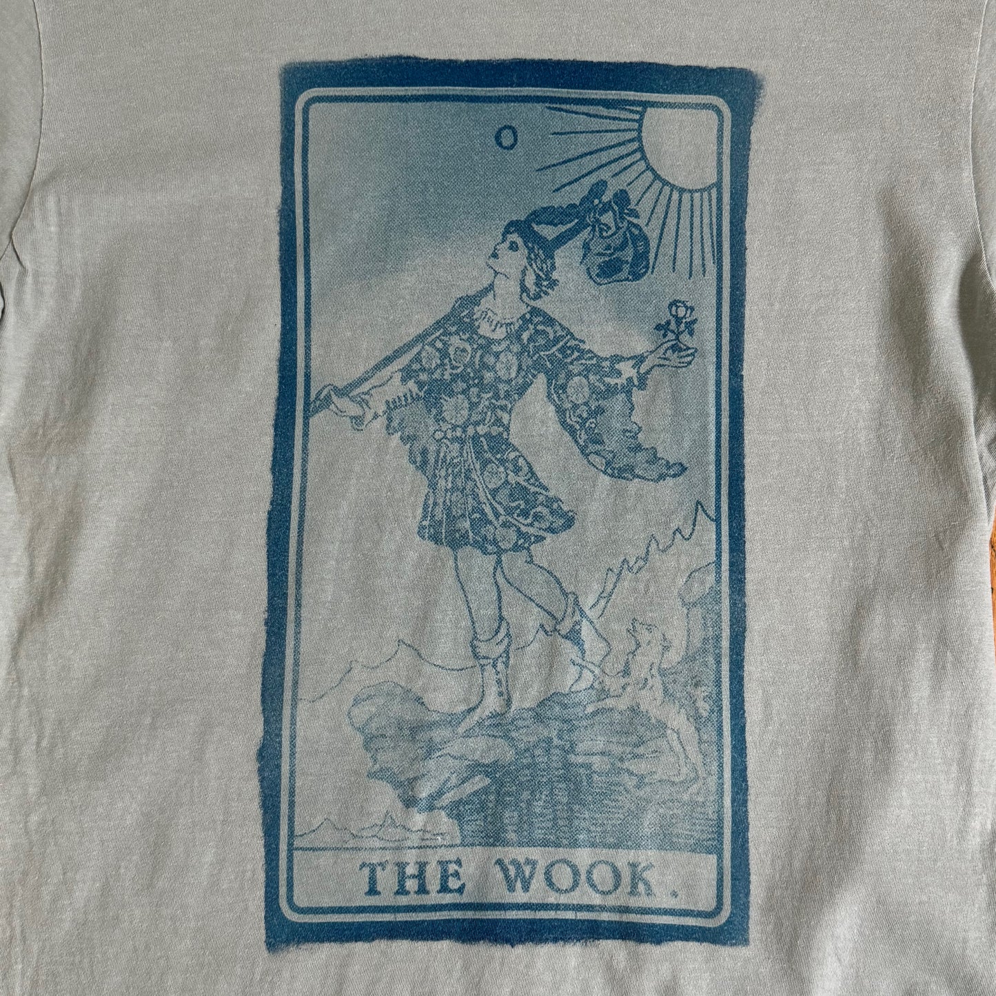 The Wook Tarot Cyanotype T-Shirt Large