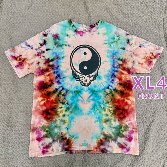 @swampgoods 'YingYang Golden Flower' Tie Dye X-Large (4)