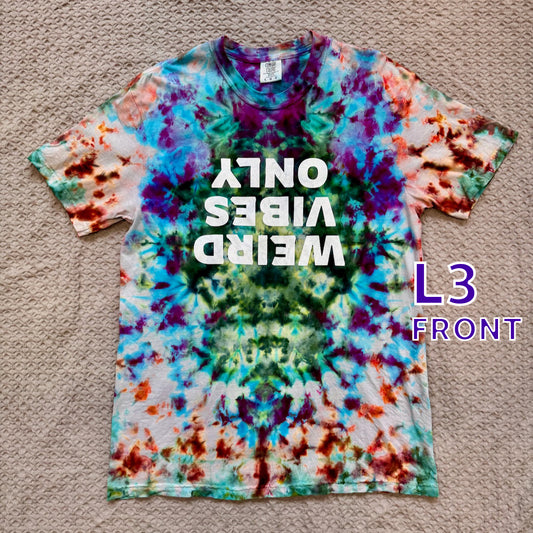 Weird Vibes Only Tie Dye Large (3)