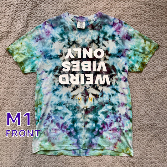 Weird Vibes Only Tie Dye Medium (1)